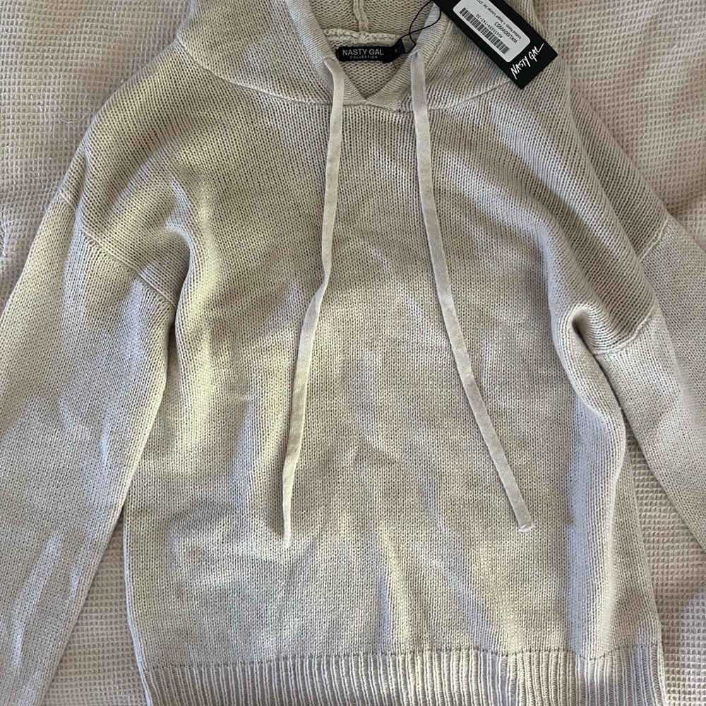 Nastygal Sweater Hoodie NWT